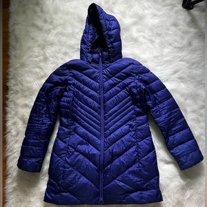 Lands End Purple Quilted Packable Winter Jacket